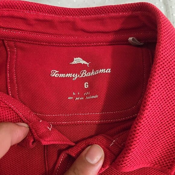 Tommy Bahama USC Trojans Polo Shirt Mens LG Red Short Sleeve Football NCAA Logo - Picture 5 of 10